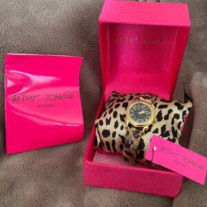 Vintage Betsey Johnson Watch NEW w/ Tags, Never Been Worn